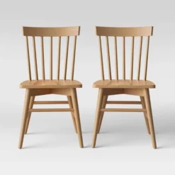 Set Of 2 Windsor Dining Chair - Threshold™ -Threshold Living Room Sales Store GUEST 0384a8cf 772c 41d1 959a e2c2b13eea9f