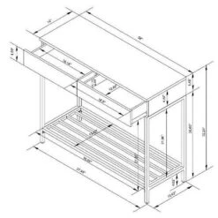 Loring Console Table Vintage Oak - Threshold™ -Threshold Living Room Sales Store GUEST 075b98e6 c284 4a77 b0d1 c62136fa3cfb