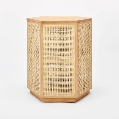 Lomita Rattan Accent Table Natural - Threshold™ Designed With Studio McGee 2 Lomita Rattan Accent Table Natural - Threshold™ Designed With Studio McGee - Image 2