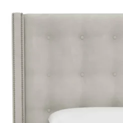 Nail Button Tufted Wingback Velvet Headboard - Skyline Furniture -Threshold Living Room Sales Store GUEST 085b147e 03de 4036 96e1 61bc3b10fa21