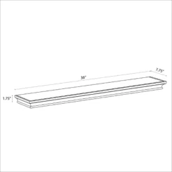 Traditional Wall Shelf White - Threshold™ -Threshold Living Room Sales Store GUEST 1800e01f f3e4 4fad 9a88 96999268b9a0