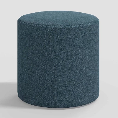 Round Thalia Ottoman In Textured Linen - Threshold™ 7 Round Thalia Ottoman In Textured Linen - Threshold™ - Image 7