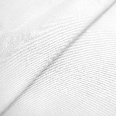 Samy Skirted Slipcover Dining Chair Twill White - Threshold™ 5 Samy Skirted Slipcover Dining Chair Twill White - Threshold™ - Image 5