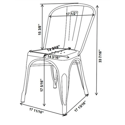 Carlisle High Back Dining Chair - Threshold 7 Carlisle High Back Dining Chair - Threshold - Image 7