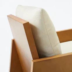 Duchesne Wood Accent Chair With Upholstered Seat And Back Cream - Threshold™ Designed With Studio McGee 10 Duchesne Wood Accent Chair With Upholstered Seat And Back Cream - Threshold™ Designed With Studio McGee -Threshold Living Room Sales Store GUEST 1ecafbd8 6d75 4499 8aae 1b3b6724b1ee