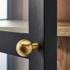 60" Crystal Cove Glass Cabinet Black - Threshold™ Designed With Studio McGee 9 60" Crystal Cove Glass Cabinet Black - Threshold™ Designed With Studio McGee -Threshold Living Room Sales Store GUEST 26fa73ea e496 41cb a096 0f669cdcbb99