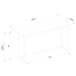 Hidden Hills Mixed Material Console Brown - Threshold™ Designed With Studio McGee -Threshold Living Room Sales Store GUEST 2719499f 79d5 46d7 85d0 2d484464afec