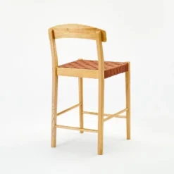 Cliff Haven Solid Wood With Woven Seat Counter Height Barstool - Threshold™ Designed With Studio McGee -Threshold Living Room Sales Store GUEST 274e9a33 2d06 4b98 9b45 c24c037839c0