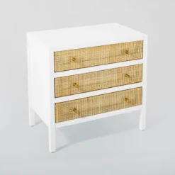 Springville 3 Drawer Nightstand White - Threshold™ Designed With Studio McGee -Threshold Living Room Sales Store GUEST 2aec47cc d72c 4c7b bf64 e9ab76b448eb