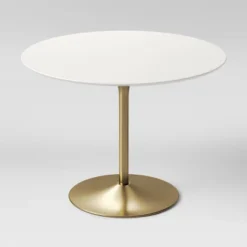 Braniff Round Dining Table Metal Base - Threshold™ -Threshold Living Room Sales Store GUEST 2f774cae 7bbe 4719 bfb6 d6400dbe7d3b
