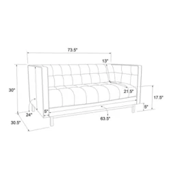 Cologne Tufted Track Arm Sofa Emerald Green - Threshold™ -Threshold Living Room Sales Store GUEST 31ad25ce 542f 4418 8d1e 4bd58faa91d3