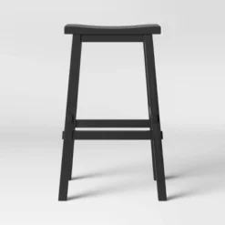 Halifax Farmhouse Wood Barstool - Threshold™ -Threshold Living Room Sales Store GUEST 34b83b7d 8108 48e5 8362 de9c75ebafb0
