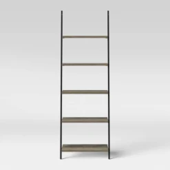 72" Loring 5 Shelf Leaning Bookshelf - Threshold™ -Threshold Living Room Sales Store GUEST 3b2af214 2cb4 4112 aa0d 454af67e18fa