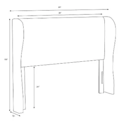 Tufted Velvet Upholstered Wingback Headboard - Skyline Furniture -Threshold Living Room Sales Store GUEST 3ca1762d 235b 4e43 a75a de4783f53304