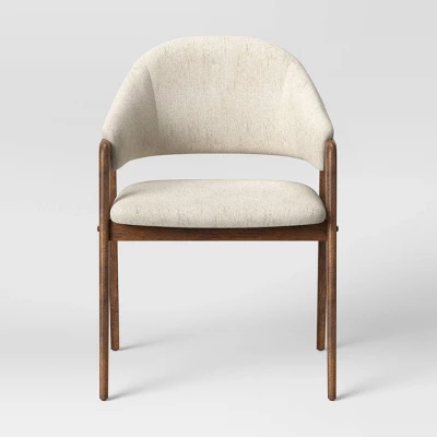 Ingleside Open Back Upholstered Wood Frame Dining Chair - Threshold™ 2 Ingleside Open Back Upholstered Wood Frame Dining Chair - Threshold™ - Image 2