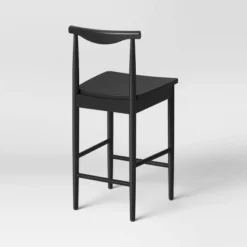 Biscoe Wood Counter Height Barstool Black - Threshold™ -Threshold Living Room Sales Store GUEST 498377a7 94eb 4cc6 90a4 9111334af861