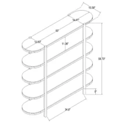 57" Portola Hills 5 Shelf Horizontal Bookcase - Threshold™ Designed With Studio McGee 16 57" Portola Hills 5 Shelf Horizontal Bookcase - Threshold™ Designed With Studio McGee -Threshold Living Room Sales Store GUEST 4a1c7b50 180c 4afa a05b f287b4db2a71