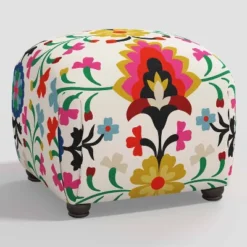 Poppy Ottoman In Damask - Skyline Furniture 14 Poppy Ottoman In Damask - Skyline Furniture -Threshold Living Room Sales Store GUEST 4a1f0a8e b3bf 4e3e b23c 0bc0730b921f