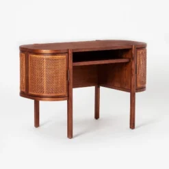 Portola Hills Caned Desk - Threshold™ Designed With Studio McGee -Threshold Living Room Sales Store GUEST 4a49e5af daca 41f1 9c53 2c1e35b4bfff