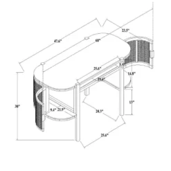 Portola Hills Caned Desk - Threshold™ Designed With Studio McGee -Threshold Living Room Sales Store GUEST 4a5fa6fc a507 4cf2 b059 0aaf11ed87ae
