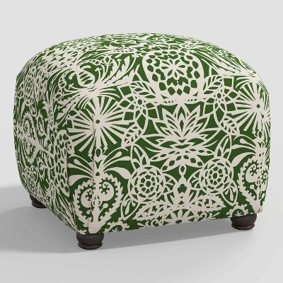 Poppy Ottoman In Damask - Skyline Furniture 7 Poppy Ottoman In Damask - Skyline Furniture - Image 7