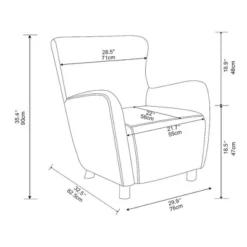 Kessler Wingback Faux Sherling Accent Chair Cream - Threshold™ Designed With Studio McGee -Threshold Living Room Sales Store GUEST 4c51f9cd e87e 4874 8672 f098ed2266be