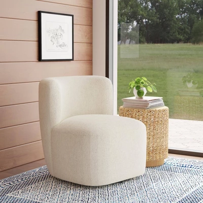 Neko Swivel Chair In Tweed - Threshold™ 7 Neko Swivel Chair In Tweed - Threshold™ - Image 7