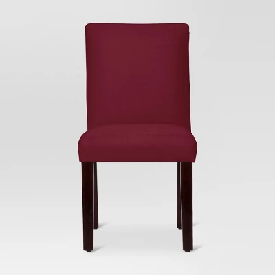Velvet Parsons Dining Chair - Threshold 9 Velvet Parsons Dining Chair - Threshold - Image 9