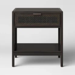 Minsmere Caned Accent Table With Drawer - Threshold™ -Threshold Living Room Sales Store GUEST 55c3e48d 7647 4046 9262 e88d66a83051