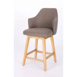 Kinston Swivel Curved Back Upholstered Counter Height Barstool - Threshold™ -Threshold Living Room Sales Store GUEST 585574a8 4152 4afb 9413 75eba22346a7