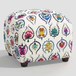 Poppy Ottoman In Damask - Skyline Furniture 13 Poppy Ottoman In Damask - Skyline Furniture -Threshold Living Room Sales Store GUEST 5867c2e1 d2bd 4764 a0a7 f4768b2f2ade