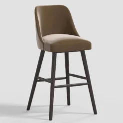 Geller Modern Counter Height Barstool In Shiny Velvet - Threshold™ -Threshold Living Room Sales Store GUEST 5a7ab988 25df 4fbd a25b 21bd72fa1324
