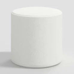 Round Thalia Ottoman In Textured Linen - Threshold™ 19 Round Thalia Ottoman In Textured Linen - Threshold™ -Threshold Living Room Sales Store GUEST 5adbb7e2 c555 44bd 886f b90c408a36f4