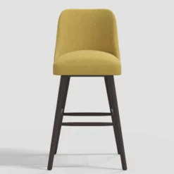 Geller Modern Textured Linen Counter Height Barstool - Threshold™ -Threshold Living Room Sales Store GUEST 62f28111 6cb9 4bde b521 eecc4d77b664