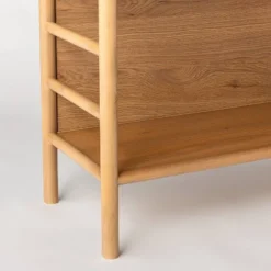 72" Holladay Curved Wooden Bookcase - Threshold™ Designed With Studio McGee -Threshold Living Room Sales Store GUEST 68f47188 5121 4717 ac39 f4ceeabd4e01