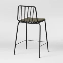 Set Of 2 Sodra Rounded Seat Wire Counter Height Barstool Black - Threshold™ 8 Set Of 2 Sodra Rounded Seat Wire Counter Height Barstool Black - Threshold™ -Threshold Living Room Sales Store GUEST 6b7f294e b01b 43f7 ab3c d0ae1779d18d