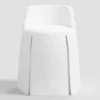 Quin Vanity Chair Twill White - Threshold™