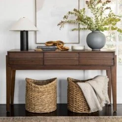Herriman Wooden Console Table With Drawers - Threshold™ Designed With Studio McGee 19 Herriman Wooden Console Table With Drawers - Threshold™ Designed With Studio McGee -Threshold Living Room Sales Store GUEST 7491f2e7 b080 4efd 9593 1885baa15e4a