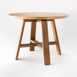 42" Linden Round Wood Dining Table - Threshold™ Designed With Studio McGee 13 42" Linden Round Wood Dining Table - Threshold™ Designed With Studio McGee -Threshold Living Room Sales Store GUEST 76f39d84 a190 4b52 8dd9 493baf78d72a