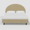 Adaline Platform Bed In Boucle - Threshold™