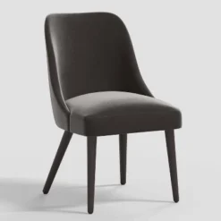 Geller Modern Dining Chair In Shiny Velvet Mystere - Threshold™ -Threshold Living Room Sales Store GUEST 77ecaaf8 9424 4be8 936e 60fc223142cc