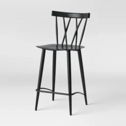 Set Of 2 Becket Metal X Back Counter Height Barstool Black - Threshold™ 7 Set Of 2 Becket Metal X Back Counter Height Barstool Black - Threshold™ -Threshold Living Room Sales Store GUEST 7ab60607 4e5e 4b03 a2af 7cf9061779fb