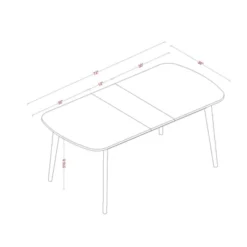 Astrid Mid-Century Drop Leaf Dining Table - Threshold™ 13 Astrid Mid-Century Drop Leaf Dining Table - Threshold™ -Threshold Living Room Sales Store GUEST 804508c4 e30b 4c64 8f04 e4df960068df