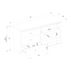Southwick Farmhouse 3 Drawer/Shelf Dresser With Sliding Barn Door White - Threshold™ -Threshold Living Room Sales Store GUEST 842f0b74 6701 41d8 b2c7 f9a18671b891