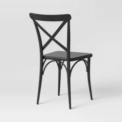 Set Of 2 Malden French Bistro Dining Chair Black - Threshold™ -Threshold Living Room Sales Store GUEST 85aa72af 8670 4557 9439 02081c08fd22