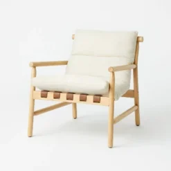 Holly Sling Back Accent Chair Cream/Natural - Threshold™ Designed With Studio McGee 11 Holly Sling Back Accent Chair Cream/Natural - Threshold™ Designed With Studio McGee -Threshold Living Room Sales Store GUEST 89c26202 7ef9 4ca1 a497 96396e2fb05c