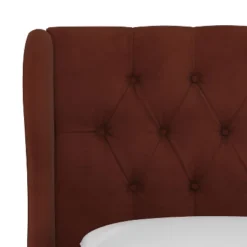 Wingback Platform Bed Velvet - Skyline Furniture -Threshold Living Room Sales Store GUEST 9056210f 955a 47e0 a7a6 a46905ca425d