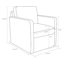 Pinetops Swivel Base Accent Chair - Threshold™ -Threshold Living Room Sales Store GUEST 9122e1e1 4b4a 4722 a4d8 a5610912f064