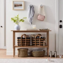 Gretna Narrow Console Table Natural - Threshold™ -Threshold Living Room Sales Store GUEST 94eb8c76 77dd 4947 a174 c95e76f2a795