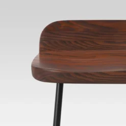 Lorton Low Back Metal Leg Wood Counter Height Barstool - Threshold™ -Threshold Living Room Sales Store GUEST 95c1d095 afde 4e7d a34b 5f9ea61243a3